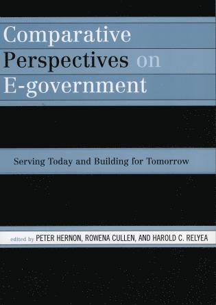 bokomslag Comparative Perspectives on E-Government