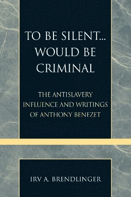 To Be Silent... Would be Criminal 1