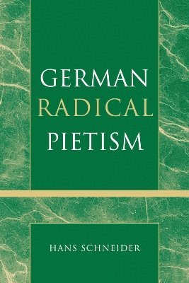 German Radical Pietism 1