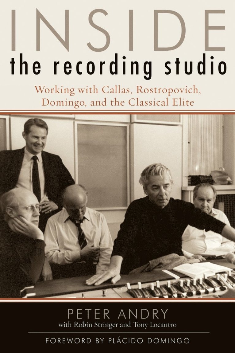 Peter Andry, Robin Stringer, Tony Locantro - Inside the Recording Studio, Häftad