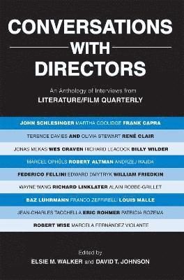 Elsie M. Walker, David T. Johnson - Conversations with Directors, Häftad