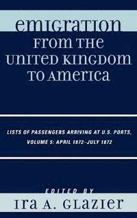 bokomslag Emigration from the United Kingdom to America