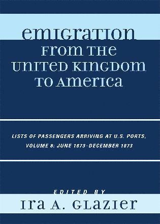 bokomslag Emigration from the United Kingdom to America