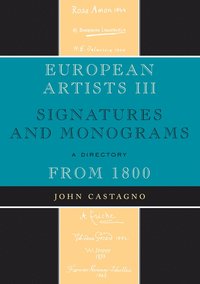bokomslag European Artists III