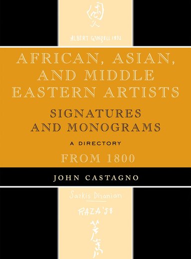 bokomslag African, Asian and Middle Eastern Artists