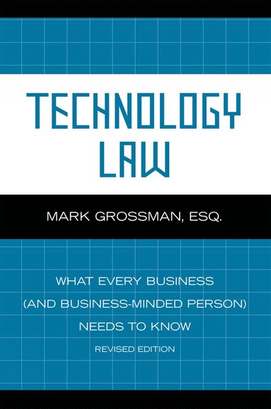 bokomslag Technology Law