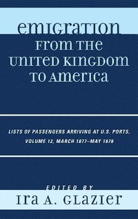 bokomslag Emigration from the United Kingdom to America