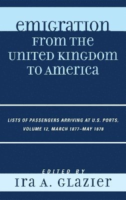 bokomslag Emigration from the United Kingdom to America