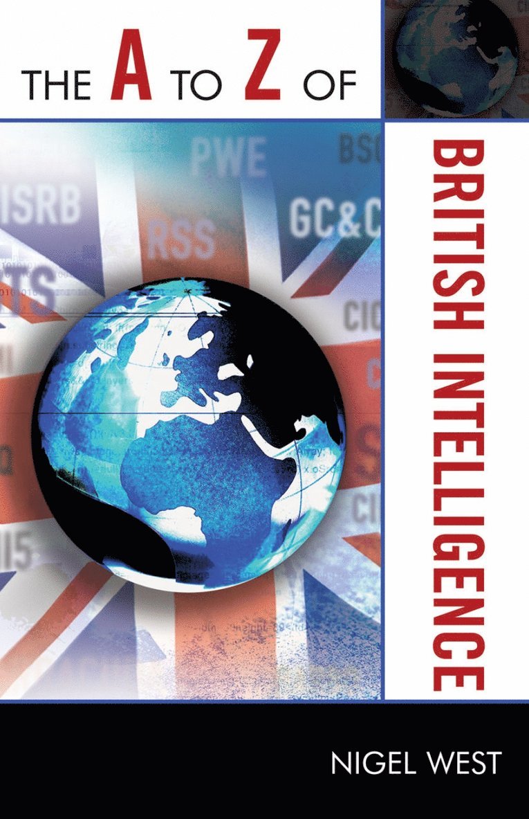 Nigel West - A to Z of British Intelligence, Häftad