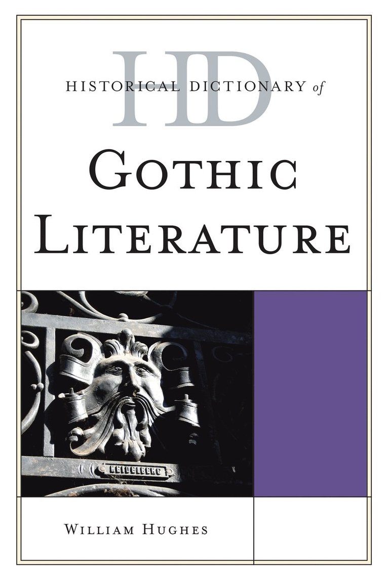 William Hughes - Historical Dictionary of Gothic Literature, Inbunden