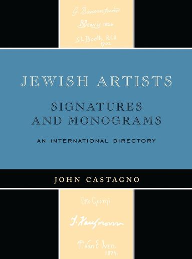 John Castagno - Jewish Artists, Inbunden