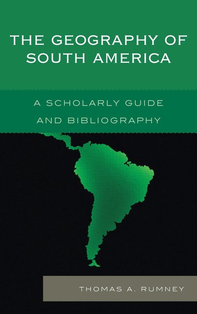 bokomslag Geography of South America