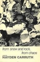 From Snow and Rock, from Chaos 1