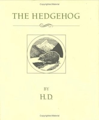 Hilda Doolittle - Hedgehog: A Story, Inbunden