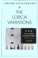 Jerome Rothenberg - Lorca Variations, Häftad
