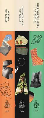 W. G. Sebald, W G Sebald - Three Book Sebald Set: The Emigrants, the Rings of Saturn, and Vertigo, Häftad