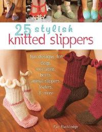 bokomslag 25 Stylish Knitted Slippers