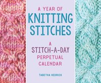 bokomslag A Year of Knitting Stitches