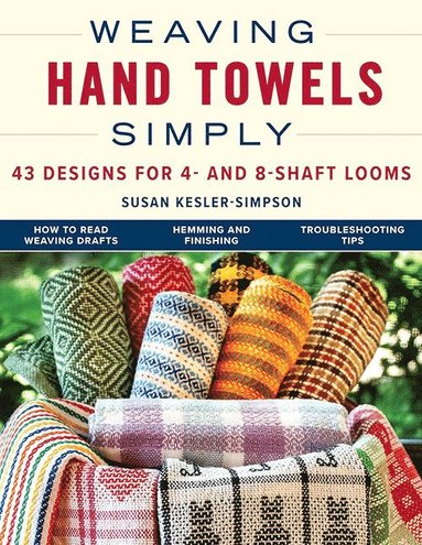 bokomslag Weaving Hand Towels Simply