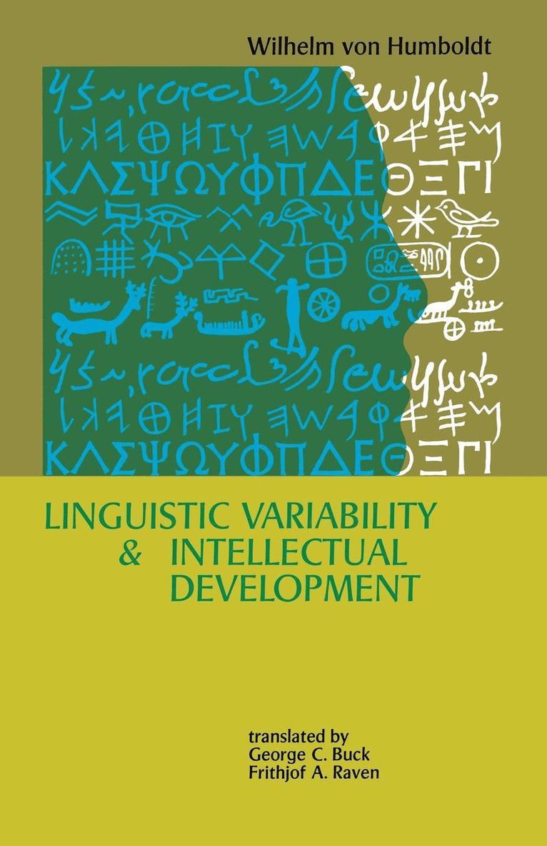Linguistic Variability and Intellectual Development 1