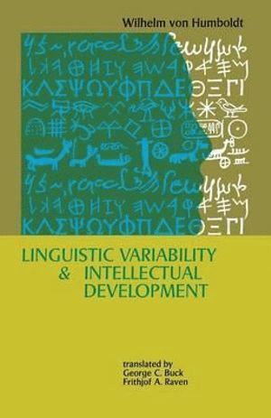 Linguistic Variability and Intellectual Development 1