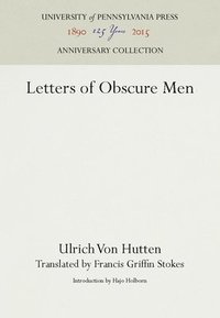 bokomslag Letters of Obscure Men