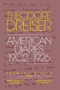 bokomslag The American Diaries, 1902-1926