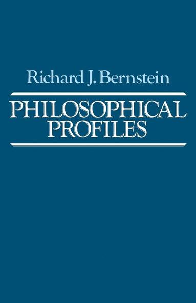 bokomslag Philosophical Profiles