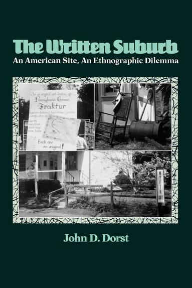 John D. Dorst - Written Suburb, Häftad