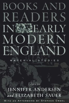 Books and Readers in Early Modern England 1