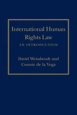 David Weissbrodt, Connie de la Vega, Connie de la Vega - International Human Rights Law, Häftad