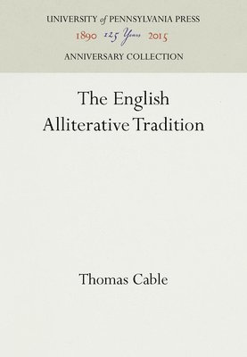 The English Alliterative Tradition 1