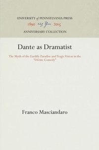 bokomslag Dante as Dramatist