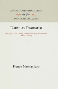 bokomslag Dante As Dramatist