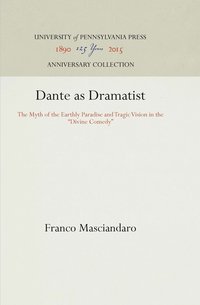 bokomslag Dante as Dramatist