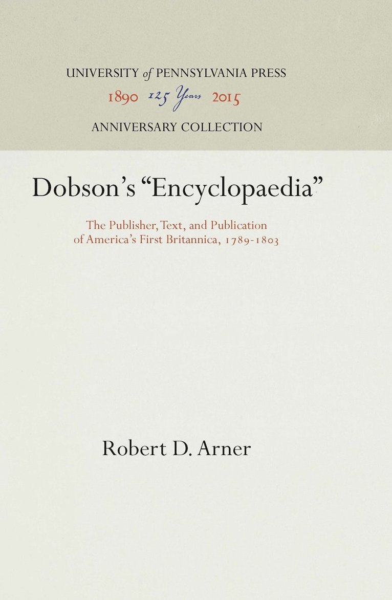 Dobson's "Encyclopaedia"