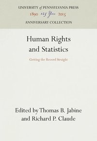 bokomslag Human Rights and Statistics