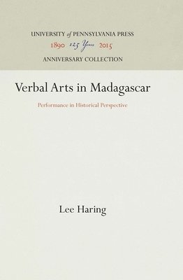 Verbal Arts in Madagascar 1