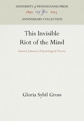 bokomslag This Invisible Riot of the Mind