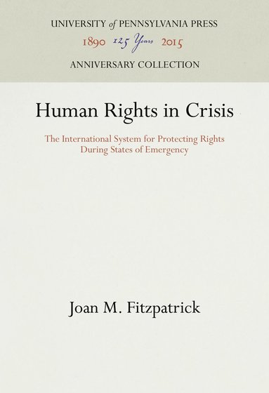 bokomslag Human Rights in Crisis