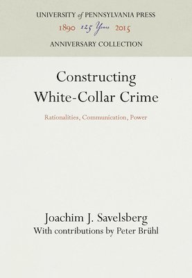bokomslag Constructing White-Collar Crime