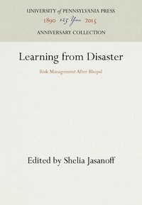 bokomslag Learning from Disaster
