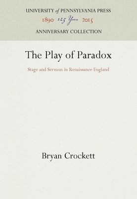 bokomslag The Play of Paradox