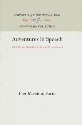 Pier Massimo Forni - Adventures in Speech, Inbunden