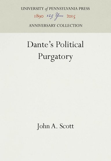 bokomslag Dante's Political Purgatory