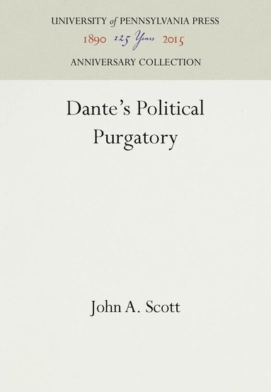 bokomslag Dante's Political Purgatory