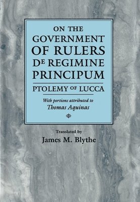 On the Government of Rulers 1