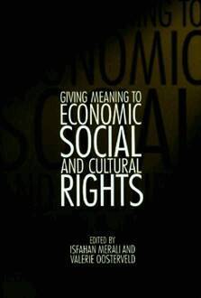 Isfahan Merali, Valerie Oosterveld - Giving Meaning to Economic, Social, and Cultural Rights, Inbunden