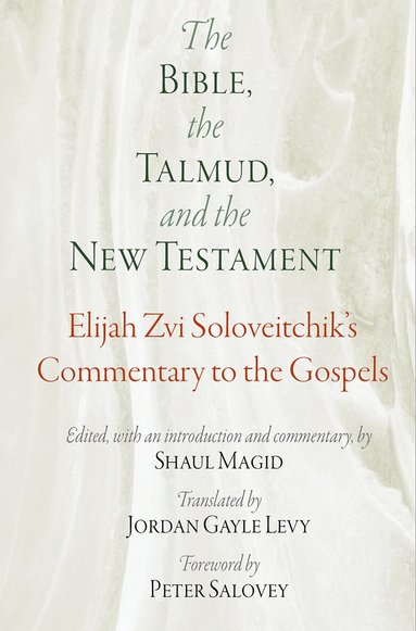 Elijah Zvi Soloveitchik, Shaul Magid - Bible, the Talmud, and the New Testament, Inbunden