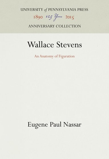 bokomslag Wallace Stevens